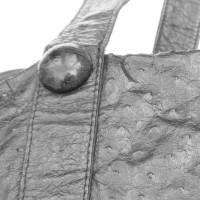 Jil Sander Vintage Tasche aus Straußenleder