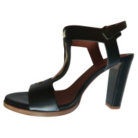 Hugo Boss Sandals Leather in Blue