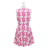 Diane Von Furstenberg Dress in cream / pink