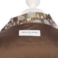 Dries Van Noten Manteau avec motif