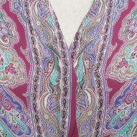 Etro Silk blouse with pattern