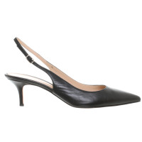 Gianvito Rossi Pumps/Peeptoes en Cuir en Noir