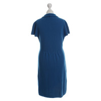 Blumarine Gebreide jurk blauw