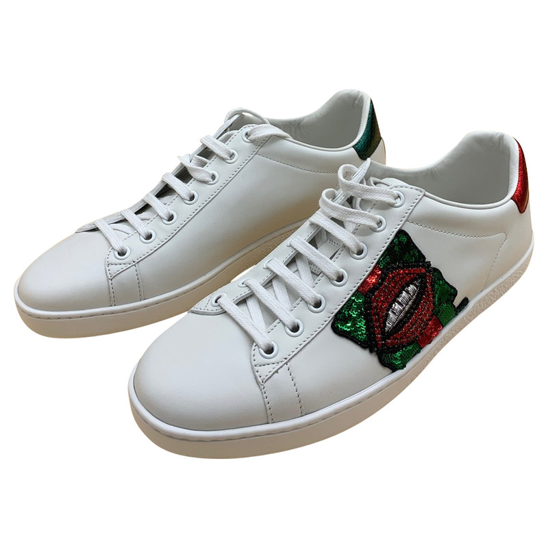Gucci Trainers Leather in White 