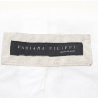 Fabiana Filippi Long blazer in beige