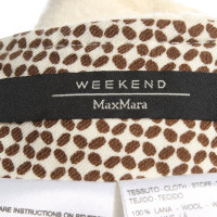Max Mara Skirt Wool in Cream