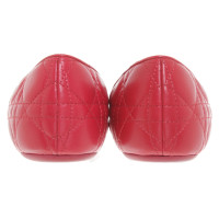 Christian Dior Ballerines en rouge