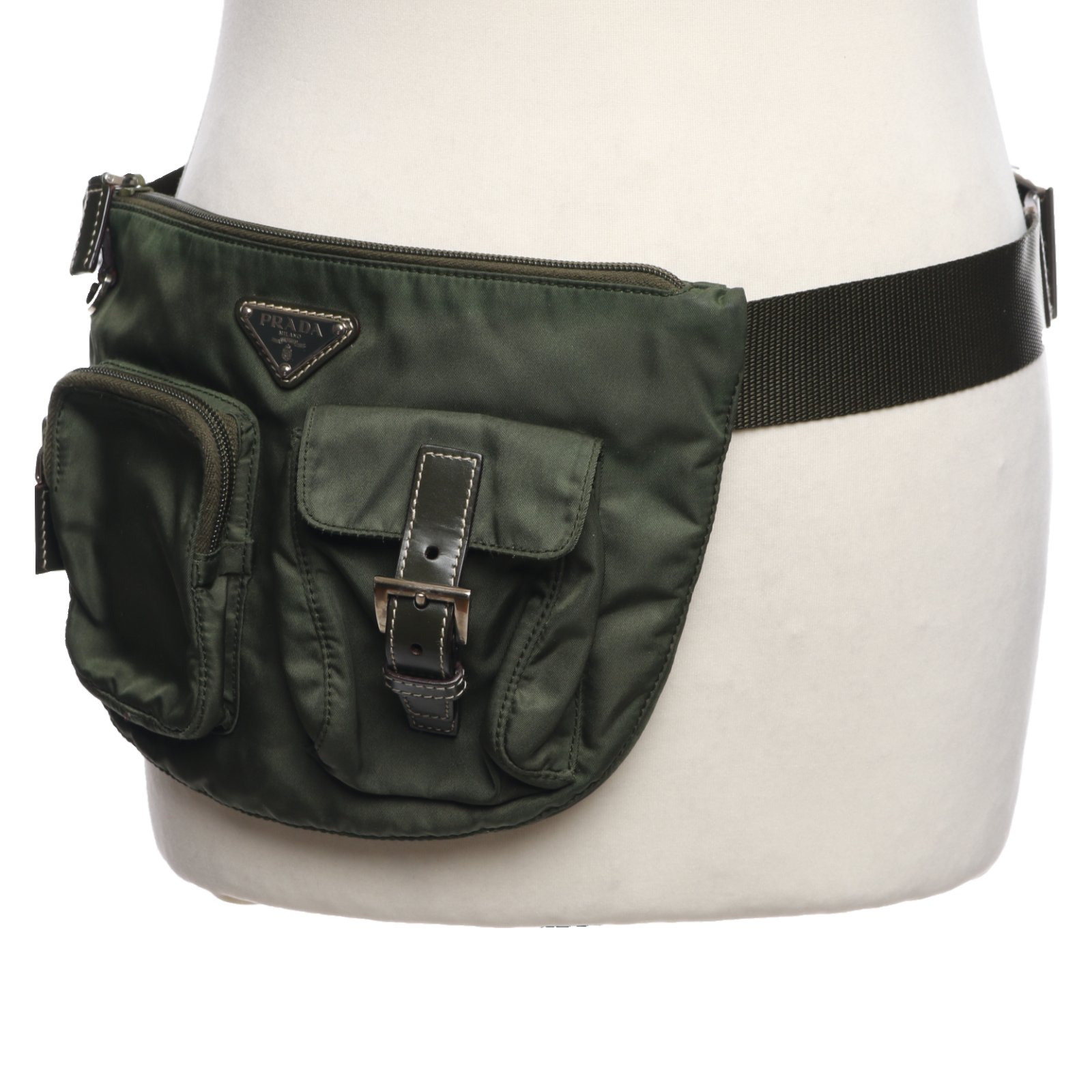 Prada Shoulder bag in Olive - Second Hand Prada Shoulder bag in Olive buy  used for 340€ (6226743)