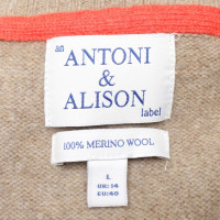 Antoni + Alison Pull en maille beige