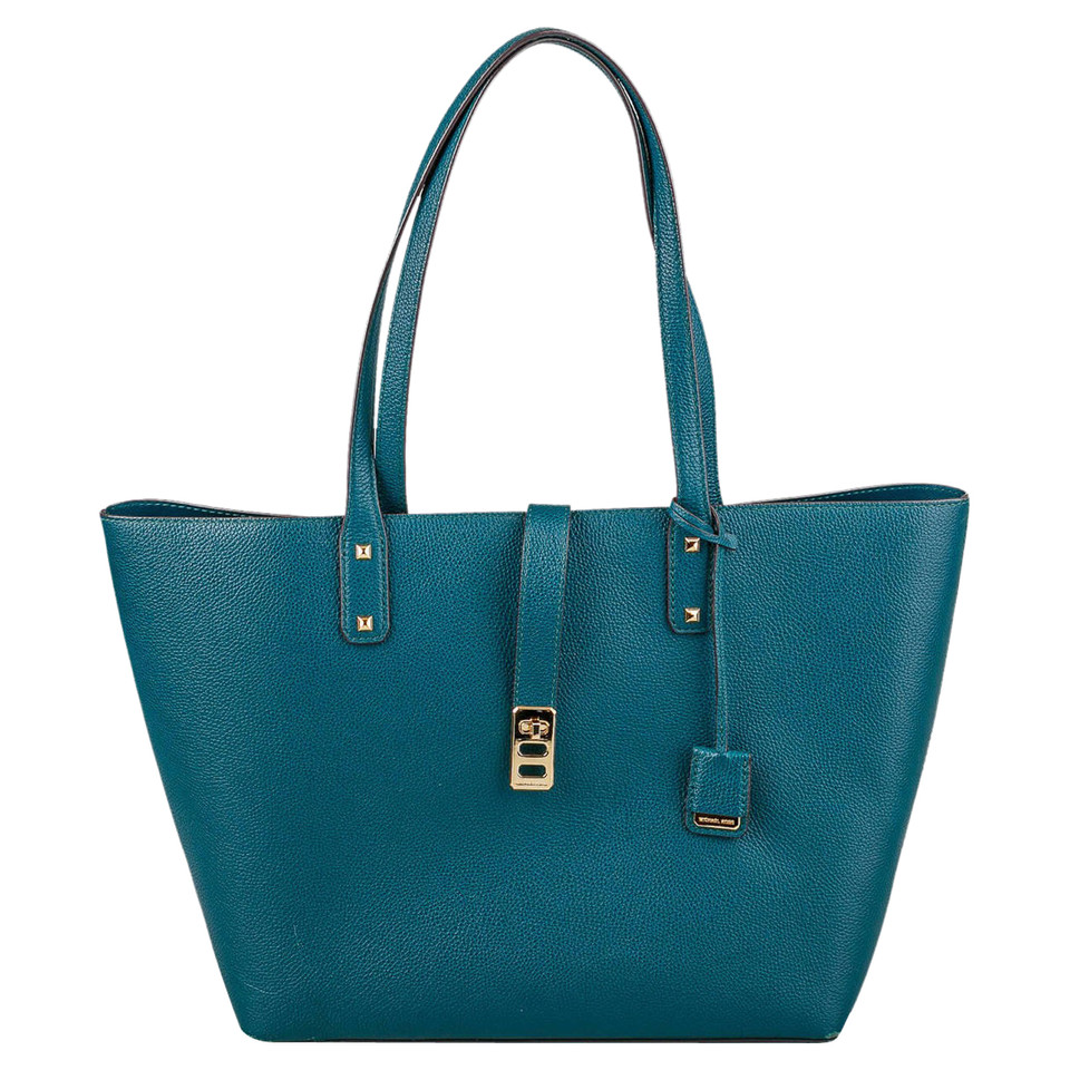 Michael Kors Shopper Leer in Groen