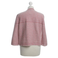 Chanel Cardigan in rosso / bianco