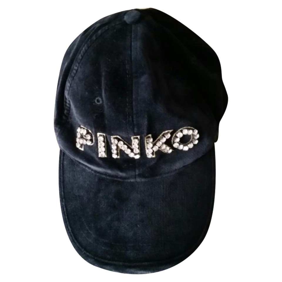 Pinko Hat/Cap Cotton in Black