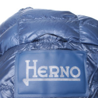 Herno Veste matelassée en bleu