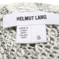 Helmut Lang pull en tricot en gris