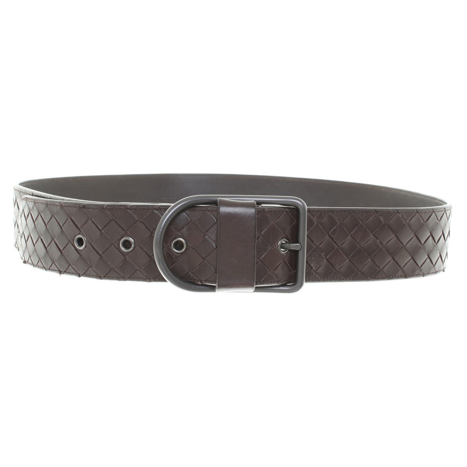 Bottega Veneta Leather belt in brown