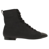Chanel Ankle boots for lacing