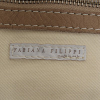 Fabiana Filippi Handbag in denim / beige