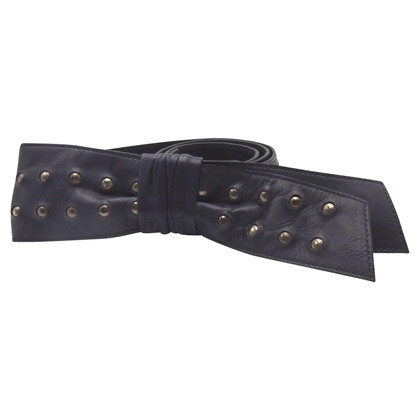 Valentino Garavani Belt Leather in Blue