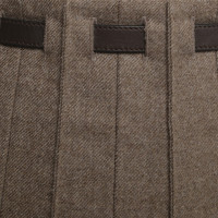 Hermès Pleated skirt in khaki
