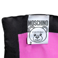 Moschino Zijden sjaal met teddymotief
