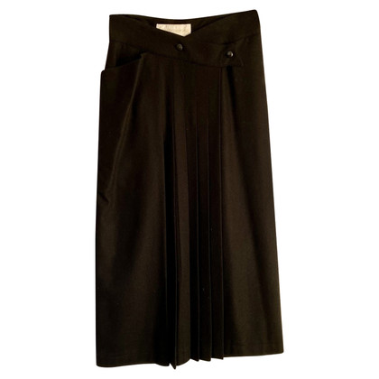 Claude Montana Skirt Wool in Black
