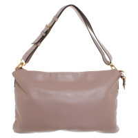 Miu Miu Handtasche aus Leder in Nude