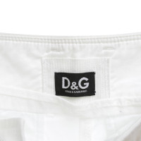 D&G Broek in White