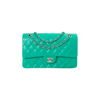 Chanel Flap Bag in Pelle in Verde