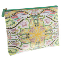 Etro clutch with floral print
