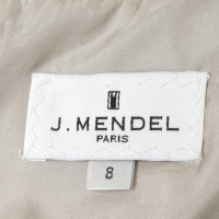 J. Mendel Robe avec fil effet
