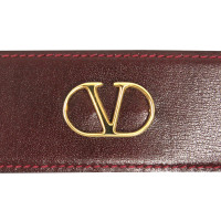 Valentino Garavani Belt in Bordeaux red