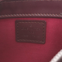 Louis Vuitton Handtasche aus Leder in Bordeaux