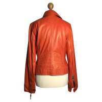 Bogner Leather jacket in Orange