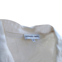 Gerard Darel Kleid aus Leinen in Weiß