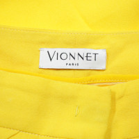 Vionnet Trousers Viscose in Yellow