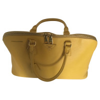 Prada Tote bag Leather in Yellow