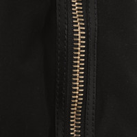 Burberry Prorsum Trench-coat noir avec fermetures à glissière