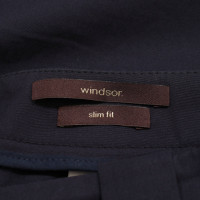 Windsor Hose aus Baumwolle in Blau