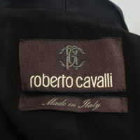 Roberto Cavalli Blazer aus Baumwolle in Blau