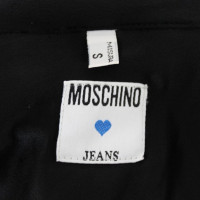 Moschino Moschino camicia di lana nera d'epoca