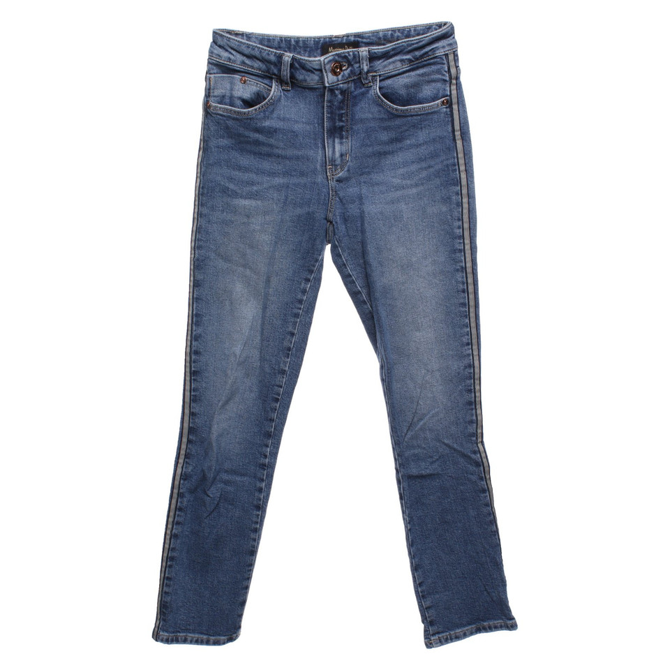 Massimo Dutti Jeans in Blauw