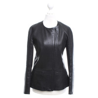 Theory Leather jacket in black