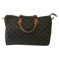 Louis Vuitton Speedy aus Leder in Braun