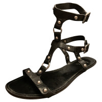 Belle By Sigerson Morrison Sandalen Leer in Zwart