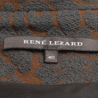 René Lezard Coat with pattern