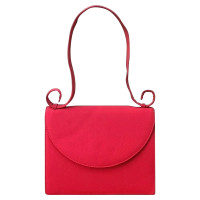 Givenchy Handbag Silk in Red