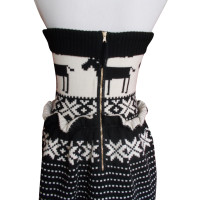 Dolce & Gabbana Strickkleid mit Rentier-Motiv