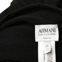 Armani Robe tricot en noir