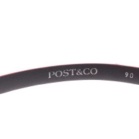 Post & Co riem in rood