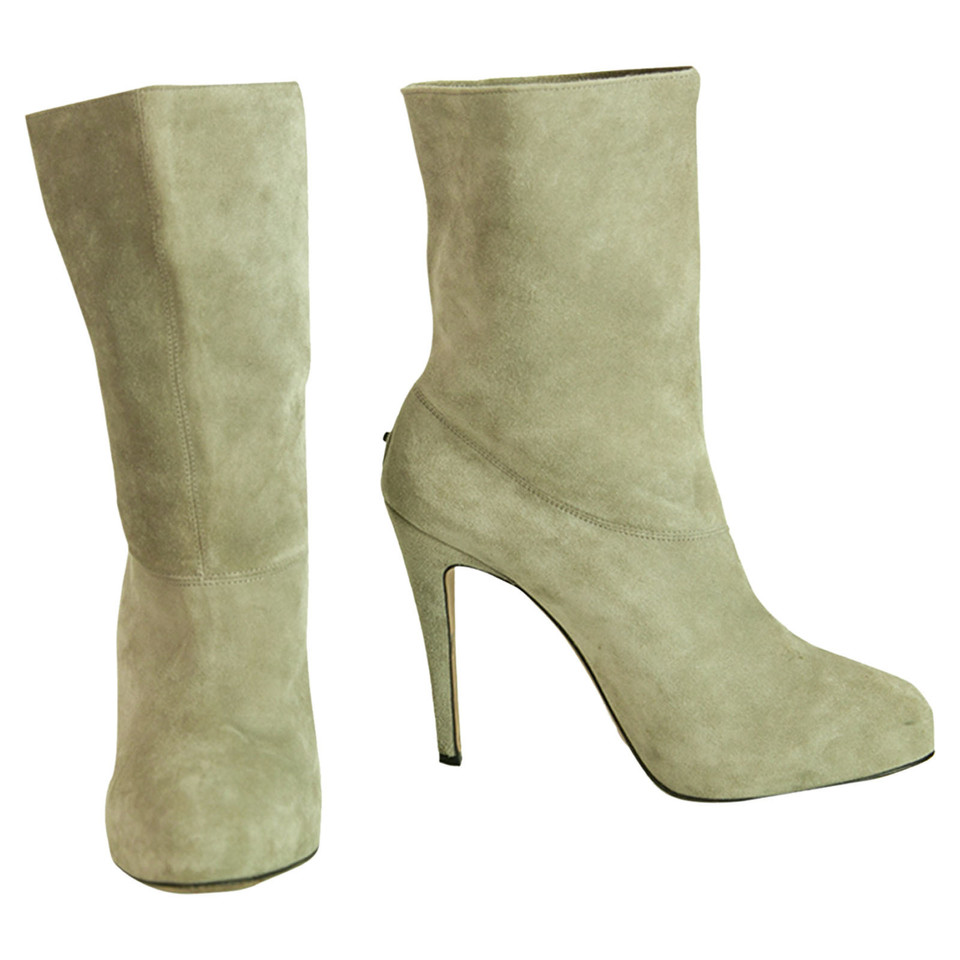 Brian Atwood Ankle boots Suede in Grey